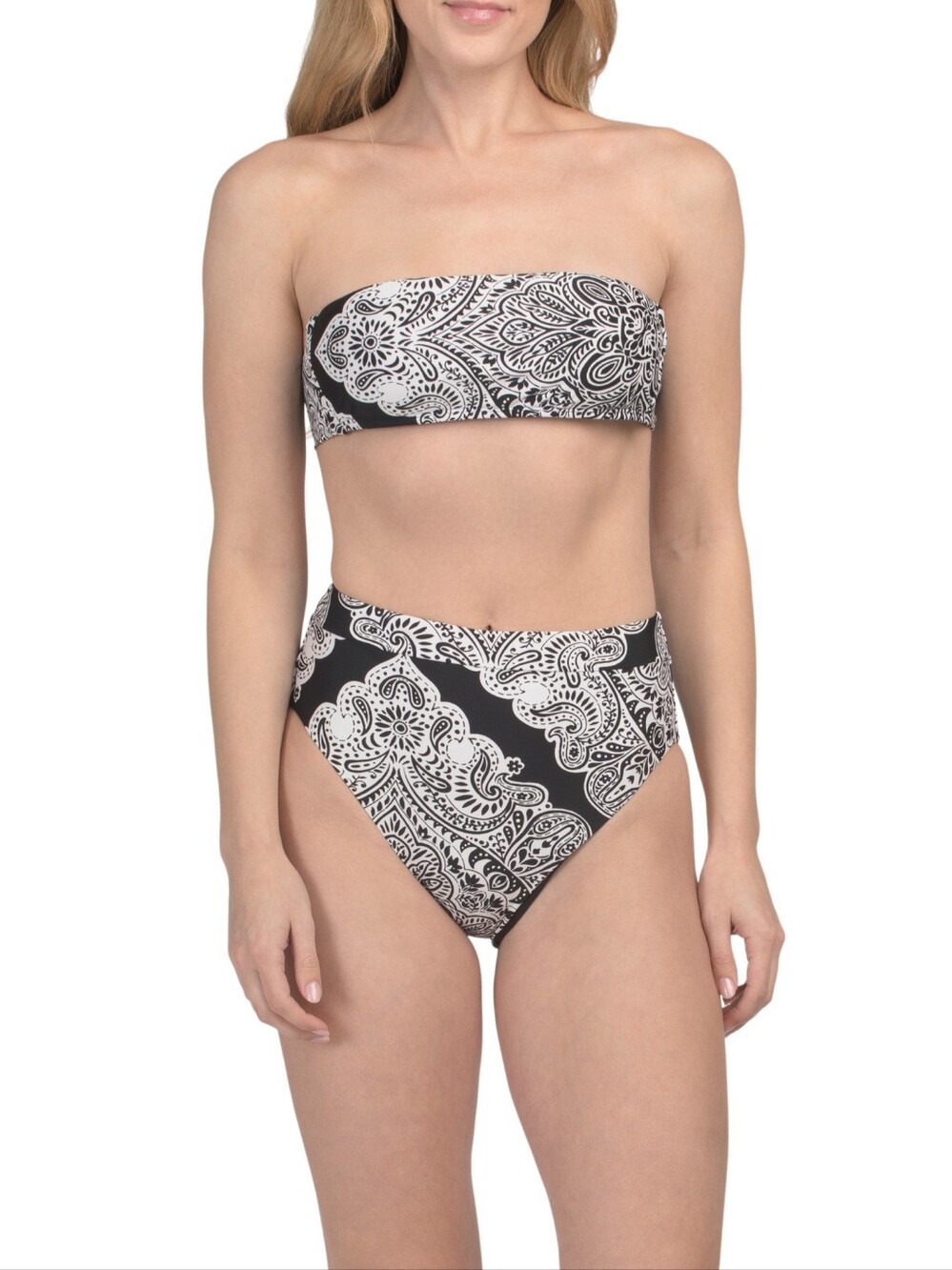 SANCTUARY👓 2 Piece Bandeu Top & High Waist Bottoms SIZE XS